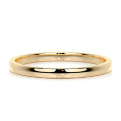 Jack Men's Wedding Band -18K Yellow Gold