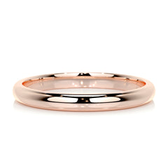 Max Men's Diamond Wedding Band (0.02 Carat) -14K Rose Gold