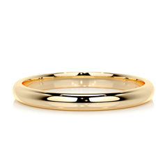 Max Men's Diamond Wedding Band (0.02 Carat) -18K Yellow Gold