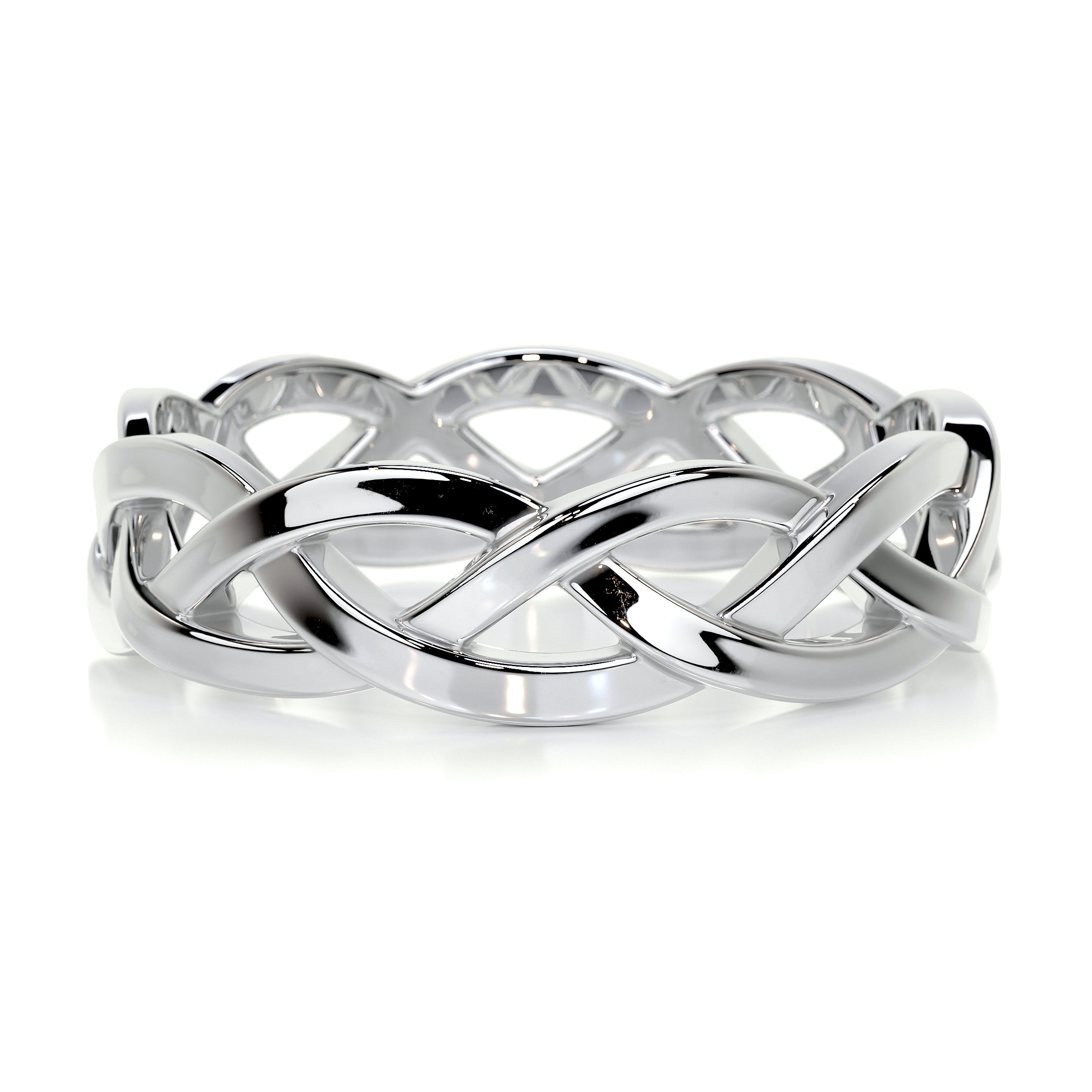 Infinity knot sale wedding band