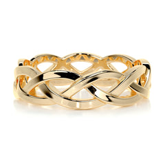 Gerard Men's Wedding Band -18K Yellow Gold